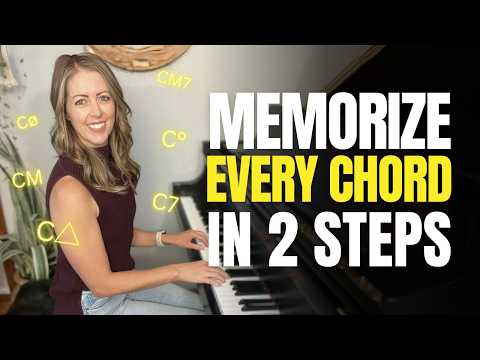 Learn *EVERY* Piano Chord Quickly in 2 Steps (FREE PDF!)