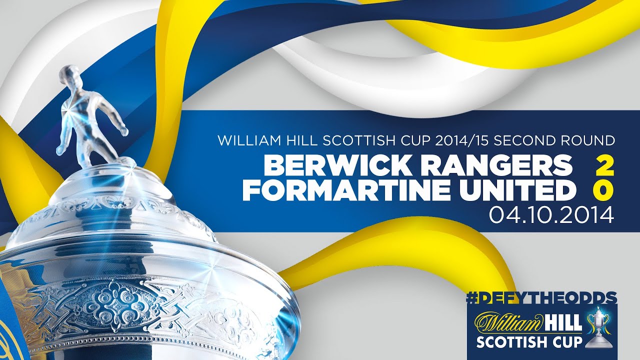 Berwick Rangers 2-0 Formartine United // William Hill Scottish Cup Second Round 2014-15