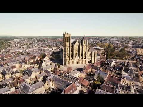 Bourges vu du ciel (Google map Unreal Engine 5 Cesium)