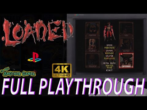 Loaded (1995) [Sony Playstation 1 aka PS1] 🎮 🙌 Intro + Gameplay (full playthrough)