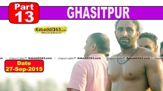 (13) Ghasitpur (Mukerian) Kabaddi Cup 27 Sep 2015