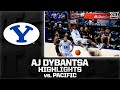 AJ Dybantsa Highlights Vs Pacific