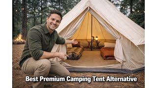 ⛺ CAMVIL Upgraded Canvas Inflatable Camping Tent with Pump Review: Worth the Comfort? 🏕️