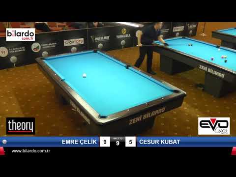 EMRE ÇELİK & CESUR KUBAT Bilardo Maçı - 