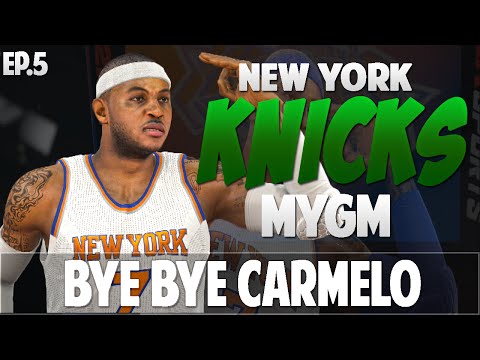 NBA 2K15 My GM Mode Ep.5 - New York Knicks | CARMELO RELEASED!! | PS4
