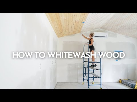 How to Whitewash Wood