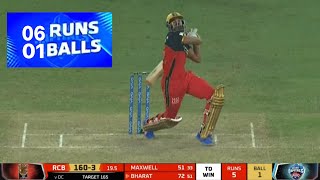 RCB vs DC LAST OVER HIGHLIGHTS | Today Ipl Match Highlights 2021 | RCB VS DC Match full highlight