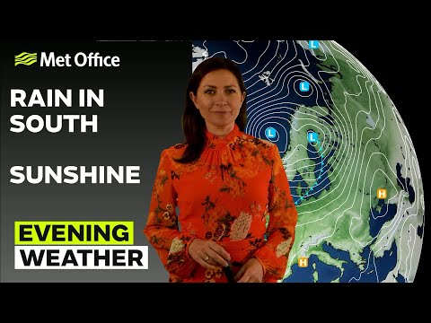11/10/23 – Bands of cloud and rain in the south – Evening Weather Forecast UK – Met Office Weather