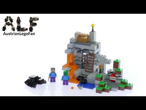 Vidéo LEGO Minecraft 21113 : La grotte
