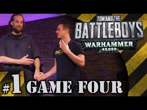 BATTLEBOYS - Warhammer 40K - Dark Angels + Space Wolves vs Tyranid Horde #1