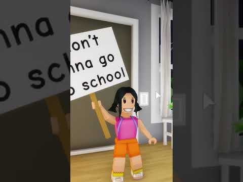 Mama Mama I Dont Wanna Go To School (DORA Roblox meme | TikTok Trend) #shorts