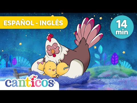 Get ready for restful sleep! | Lullaby songs | Sleep Little Baby / Duérmete Pollito