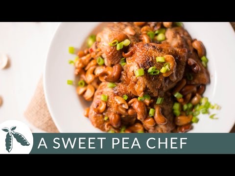 Slow Cooker Cashew Chicken | A Sweet Pea Chef