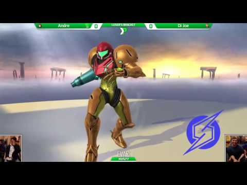EVAC 30/6/17 - Smash 4 - Andre (Samus) vs DI Joe (C. Falcon)