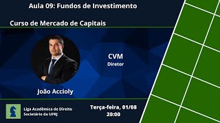 Aula 09 - Fundos de Investimento - 1º Curso de Mercado de Capitais LADS UFRJ