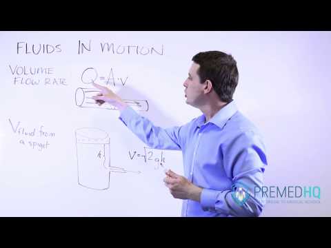 Volume Flow Rate for Fluids in Motion | Bernoulli's Equation for Spigots