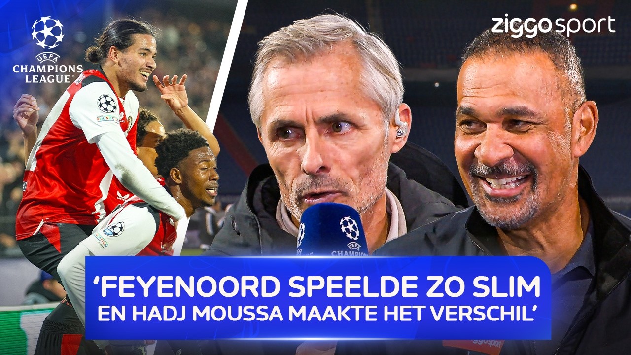 Ruud Gullit en Kees van Wonderen over Hadj Moussa, Nico Paz en meer | Nabeschouwing Feyenoord - Como