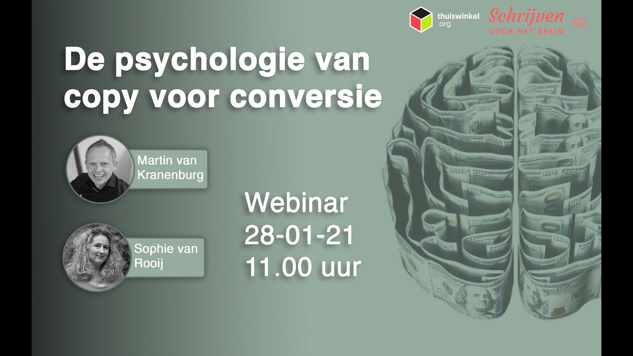 Webinar De psychologie van copy voor conversie