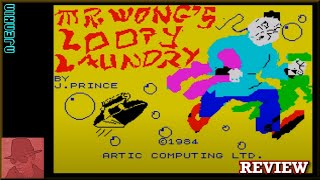 Mr Wong's Loopy Laundry - on the ZX Spectrum 48K !! with Commentary