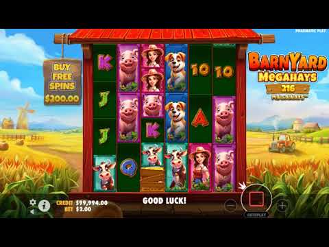 Barnyard Megahays Megaways – Video Gameplay