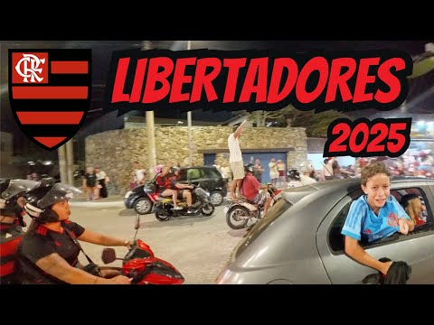 Rio de Janeiro goes wild as Flamengo wins Copa Libertadores