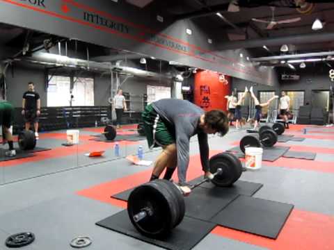 CrossFit BC - The Hulk's 225 Clean & Jerk