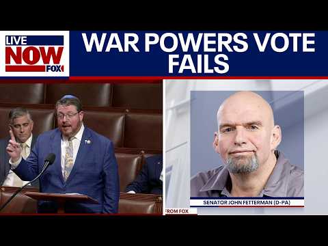 BREAKING: War powers vote fails in Senate