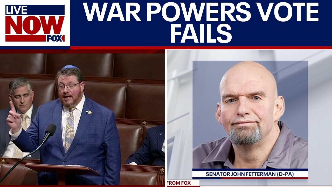 BREAKING: War powers vote fails in Senate