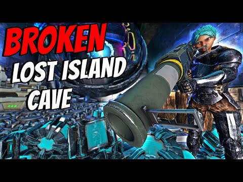 How We RAIDED A BROKEN Lost Island Cave - Ark