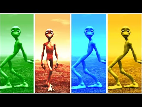 Alien Dance - Dame TU Cosita Megamix - Coffin Dance Song Meme 2025 dance
