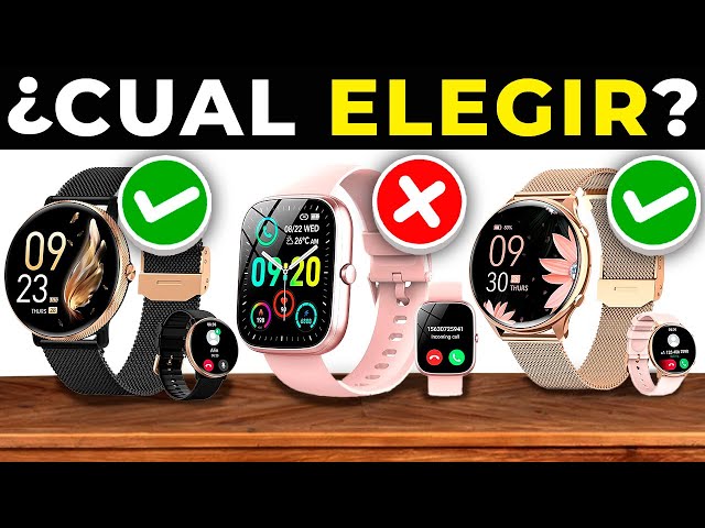 Vídeo relacionado con Reloj Inteligente Mujer, 1.39" HD Smartwatch Mujer con Llamadas/24H Sueño/Pulsómetro/SpO2, Función Femenina 120+ Modos Deportivos IP68 Pulsera Actividad Calorías Podómetro Android iOS Oro Rosa, Regalo