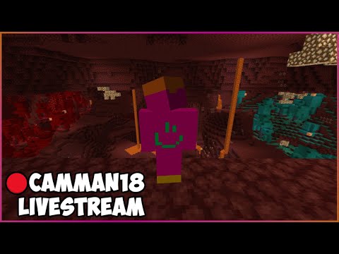 camman18 VODS - Minecraft BUT I Spawn In The Nether... | Speedrunning Items camman18 Full Twitch VOD