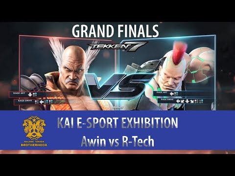 Grand Finals Tekken 7 KAI E-Sport Exhibition Alter Ego R-tech vs Happy Awin