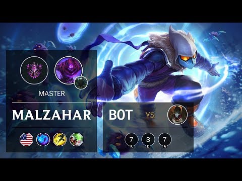 Malzahar Bot vs Jhin - NA Master Patch 9.23