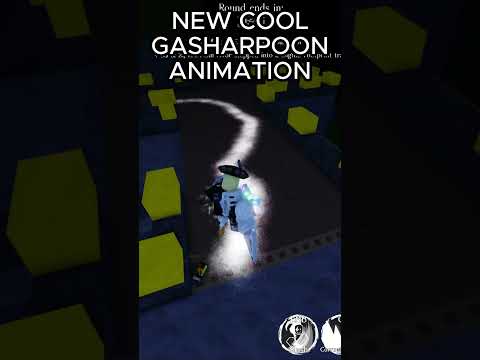 NEW COOL GASHARPOON ANIMATION! #forsaken #roblox #limbuscompany