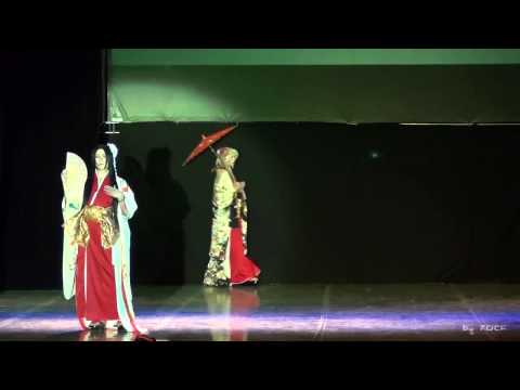 AniCon 2014 1 ДЕНЬ   Групповое anime дефиле Kohaku No Yume   Mede Shireru Yoru No Junjou