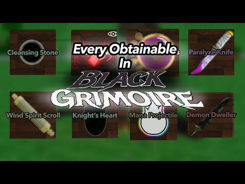 How to Get Every Obtainable Item in Black Grimoire