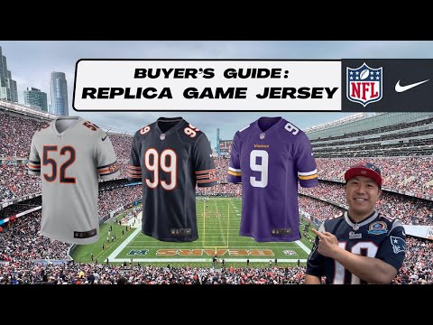 Part 1: Nike NFL Apparel Buyer's Guide - Replica Game Jersey (Budget Option, Licensed Authentic)