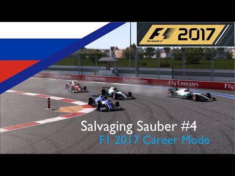 Salvaging Sauber #4 | Battling Mercedes! | F1 2017 Career Mode