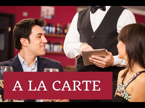 A La Carte - o que é?