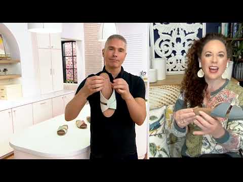 Earth Origins Suede Slide Sandals - Lexi on QVC