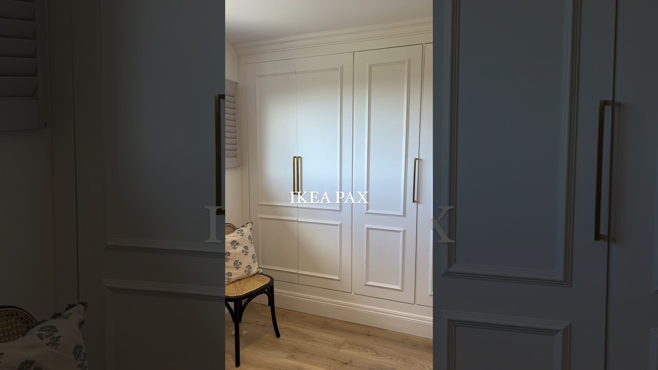 ULTIMATE IKEA Pax Wardrobe Hack #ikea #ikeahack
