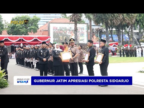 GUBERNUR JATIM APRESIASI POLRESTA SIDOARJO DALAM PENANGANAN KORBAN PONPES AL-KHOZINY