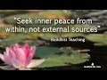 ATL: Seek INNER Peace WITHIN...