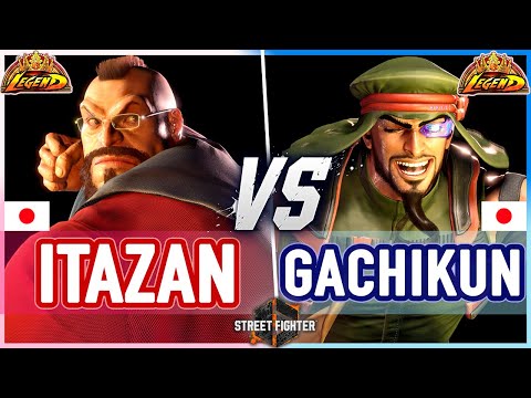 SF6 🔥 Itazan (Zangief) vs Gachikun (Rashid) 🔥 Street Fighter 6