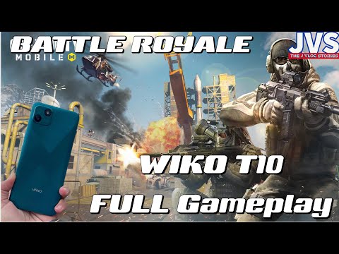 Wiko T10 Call of Duty Mobile Battle Royale Gameplay Using 4G Data