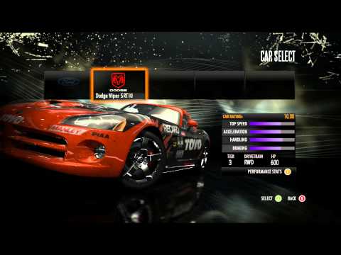 Need For Speed SHIFT: Career- Part 16 (Invitational Event) "Ford GT VS  Viper SRT10"