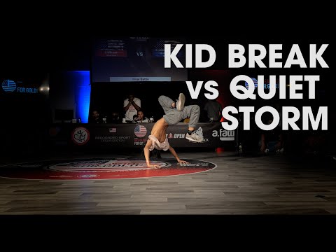 Kid Break vs Quiet Storm [teen finals] // stance // BREAKING FOR GOLD USA