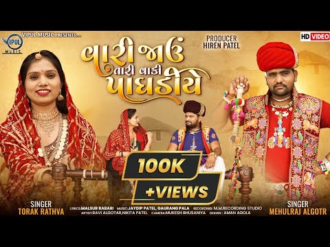 Mehulraj Algotar & Toral Rathva - Vari Jav Tari Vaki Paghadiye | New Gujarati Song 2023| Vipul Music