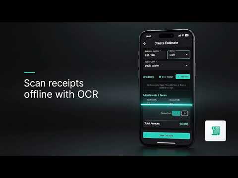 Invoice & Estimate Maker App video thumbnail